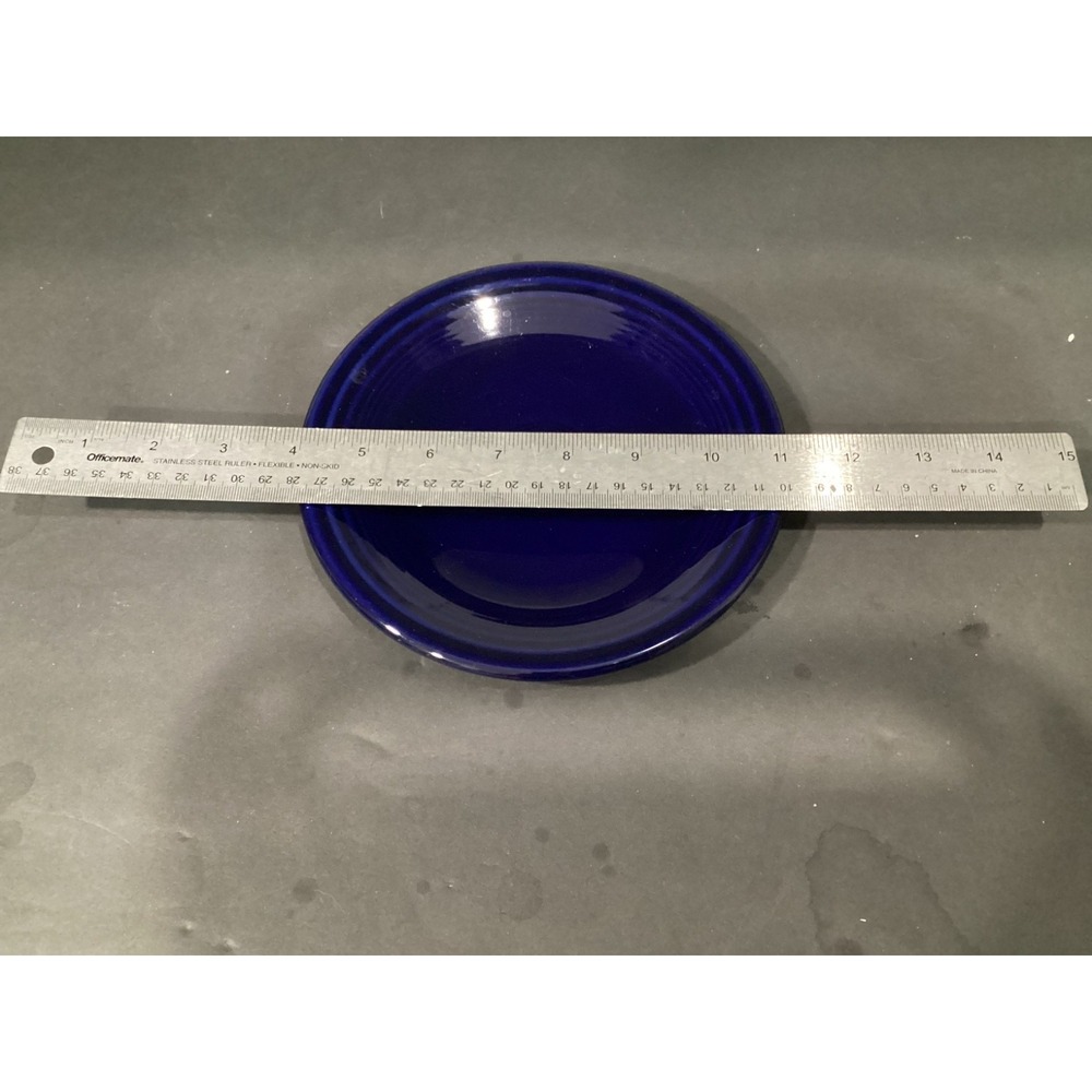 Fiestaware Fiesta Ware Blue Cobalt Salad Plates Set of 2 *